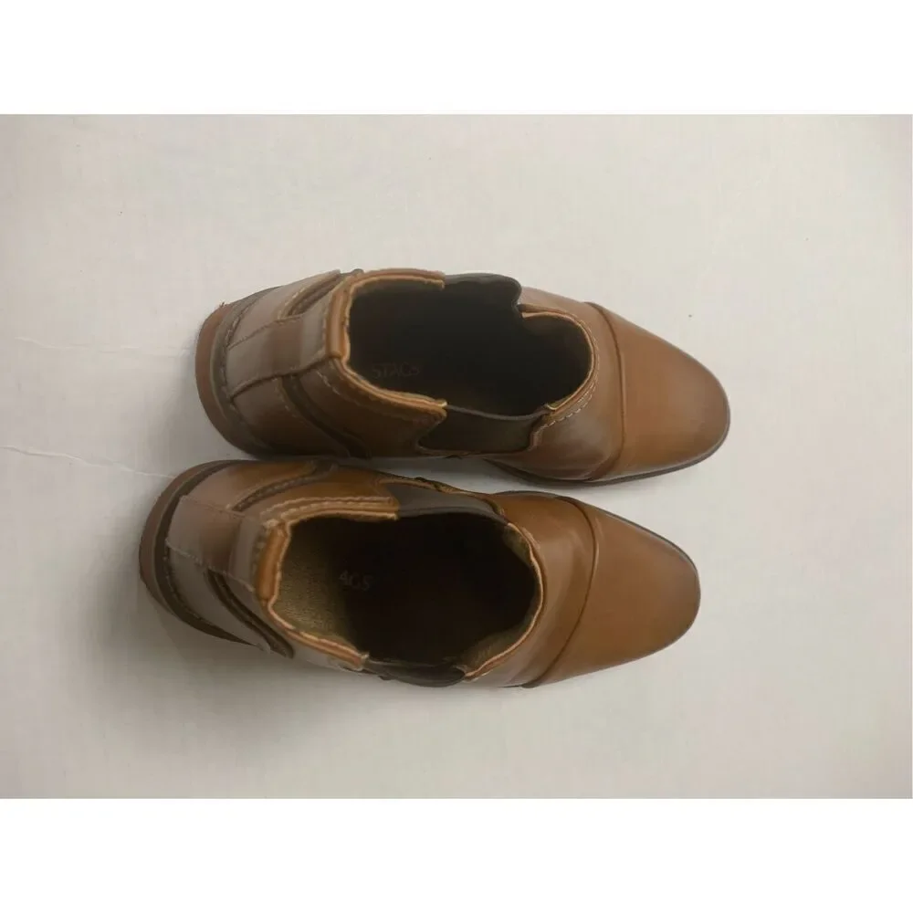 Girls Tan Cute Booties